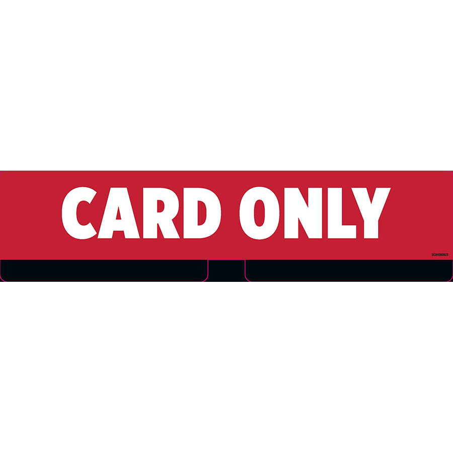 SCO Card Only XR7 POS Screen Header