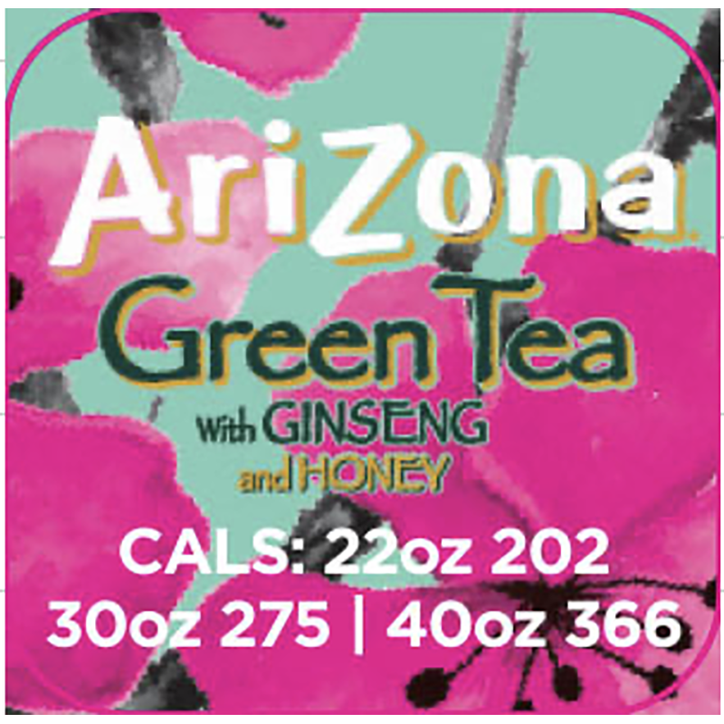 ADA Fountain Tag - Arizona Green Tea