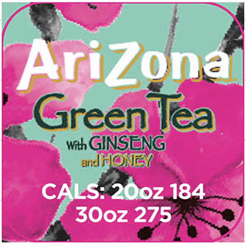 ADA Fountain Tag - Arizona Green Tea - NC