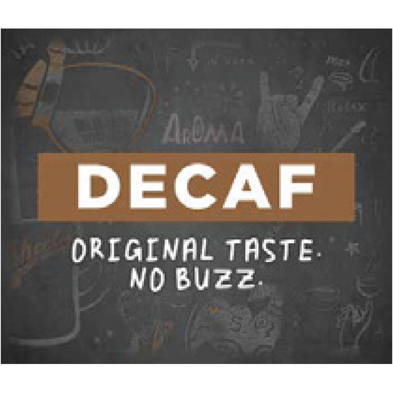 Franke Blend Hopper Sign - Decaf