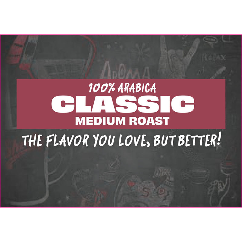 Franke Blend Hopper Sign - 100% Arabica Classic