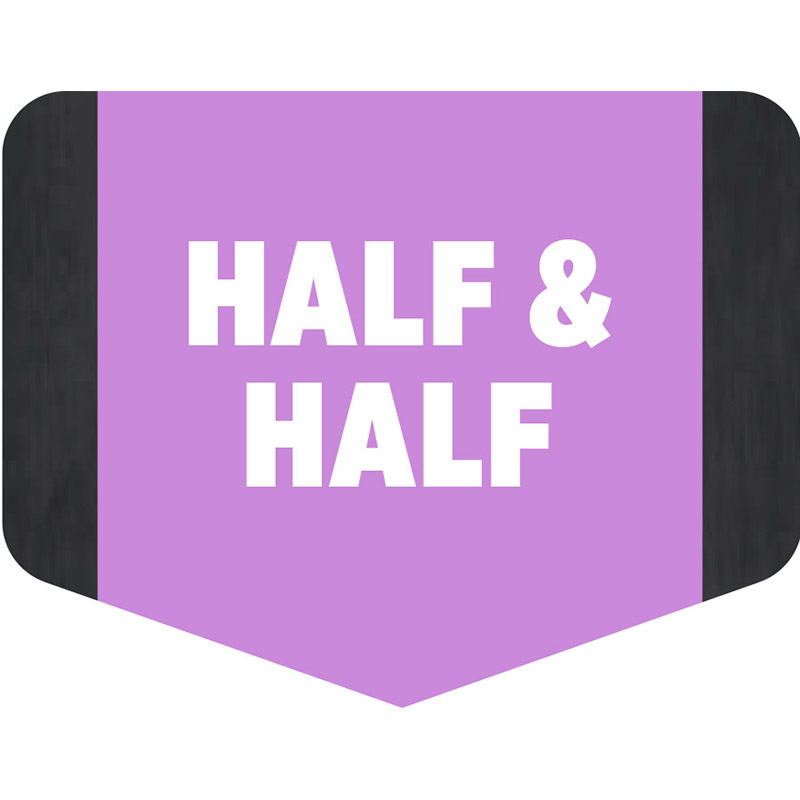 Creamer Decal - Half & Half