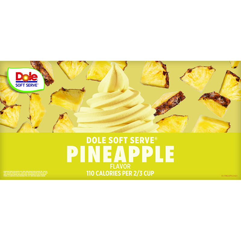 Flavorburst Ice Cream - Dole Pineapple