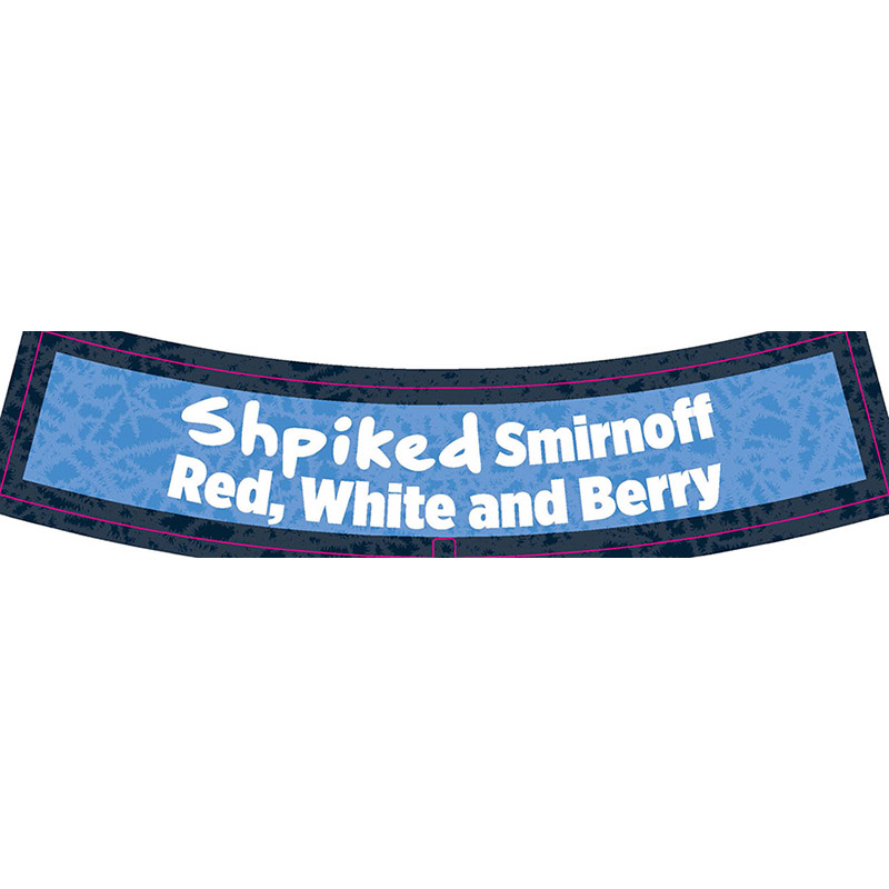 FUB Translite - Shpiked Smirnoff Red White Berry