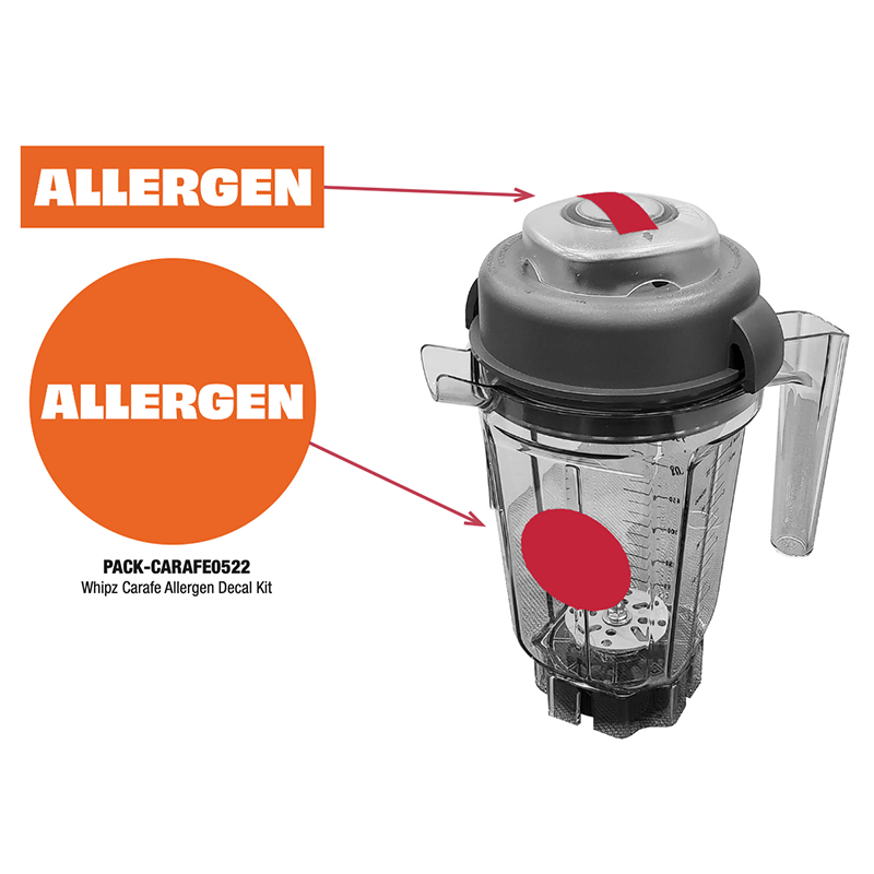 Allergen Carafe Decal Kit