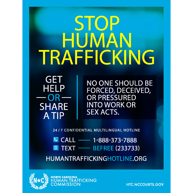 Human Trafficking Sign Kit