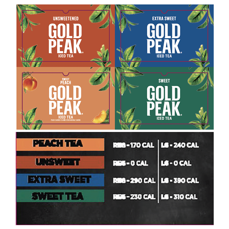 Gold Peak Tea Tag Set - NC