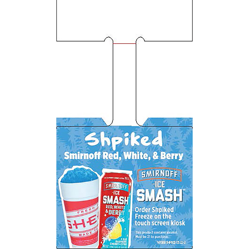 Cooler Wobbler - Smirnoff Red, White & Berry Shpiked Freeze