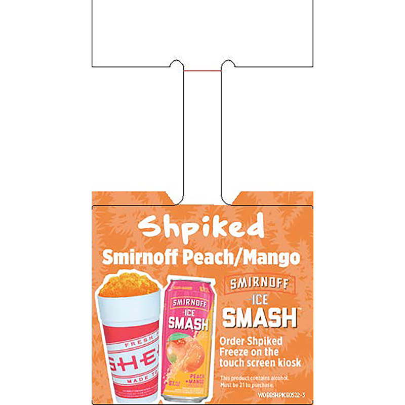 Cooler Wobbler - Smirnoff Peach/Mango Shpiked Freeze